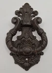 Cast Iron Floral Door Knocker. Fixed Price $40.00.