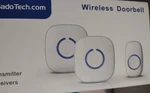 Sado Tech Wireless Doorbell With 1 Transmitter And 2 Plugin Receivers Tan. Fixed Price $10.95.