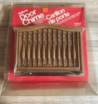 Vtg Nutone LA-15V Madeira Door Chime Walnut Finish Mcm Retro New Package. Fixed Price $40.00.