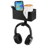 Rosline 3-IN-1 Clip-on Desk Organizer Pen, Headphone, And Cup Holder For Ex.... Fixed Price $27.38.