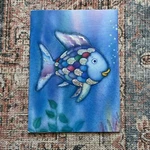 Rainbow Fish Mobile By Marcus Pfister 1992 Printed Hong Kong. Fixed Price $50.00.