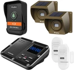 Wireless Alarm System For Home Security Expandable 6-PIECE Kit Include Doorbel. Fixed Price $156.83.