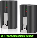Pack Ring V4 Battery For Camera Doorbell Solar Floodligh 2/3/4/3 Plus. Fixed Price $20.99.