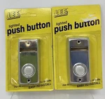 2-PACK Lee Electrical BC267LS Lighted Screw Back Doorbell Push Button 16 Volt. Fixed Price $24.99.