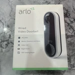 Arlo Video Doorbell - White/black, New In Box. Never Opened. Fixed Price $25.00.