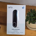 Arlo Video Doorbell 2K (2ND Generation) Battery Powered Wired AVD4001-100NAS. Fixed Price $36.99.