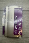 Heath Zenith Wireless Battery Operated Doorbell Kit Satin Nickel SL-7451-90 New. Fixed Price $12.49.