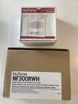 White Nutone NRS103WH Intercom Indoor Remote Station & NF300RWH Retrofit Frame. Fixed Price $43.04.