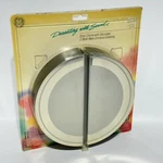 Vintage Electric Door Chime Bell 1/4 Round Silver 2 C464DN 1990. Fixed Price $89.99.