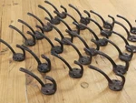 25 Rustic Hooks Key Cast Iron Hat Wall Small Mounted Bath Wholesale. Fixed Price $36.99.