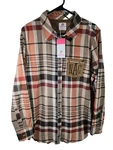 Marley Lilly Button Up Shirt Womens Size Xl Plaid Layering Tunic Top New W/ Tags. Fixed Price $11.00.