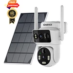 Gaiexce Solar Dual Lens Security Cameras Wireless Outdoor, Work Add On. Fixed Price $129.98.
