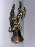Vintage Ornate Wall Mount Solid Brass Shopkeepers Door Bell. Fixed Price $41.99.
