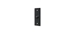 Deltana BBSR333U19 Bell Button, Rectangular With Rope Pattern Paint Black. Fixed Price $32.55.