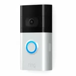 RING++SATIN+NICKEL++METAL%2FPLASTIC++WIRELESS++VIDEO+DOORBELL6. Fixed Price $50.00.