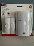 Ge 19300 Wireless Kit Plugin Receiver 2 Push Buttons Door Bell 8 Melodies Chime. Fixed Price $26.01.