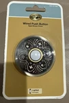 Hampton Bay Wired Doorbell Push Button Aged Brass Finish Lighted Vintage. Fixed Price $9.00.