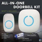 Wireless By Sadotech Waterproof Bells & Chimes. Fixed Price $17.95.