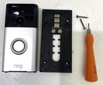 Ring Doorbell Smart Video 8VR1S5-SEN0 Satin Nickel. Fixed Price $29.99.