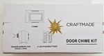 Craftmade Builder 2-NOTE Chime Kit White, Lighted Button 16V Transformer C102L. Fixed Price $14.95.