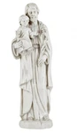 Saint Joseph With Child Stone Finish 8" Statue, New #AB-184. Fixed Price $39.99.