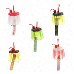 Random Mini Japanese Wind Chime Bell Furin Keychain Pudding Phone Strap Charm. Fixed Price $7.99.