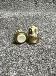 Nutone Decorator Pushbutton PB-1 Gold Bezel 5/8 Hole Size & 7/8 Diameter Lot 2. Fixed Price $13.49.