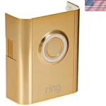 Ring Interchangeable Faceplate For Doorbells - Video 08 Gold Metal. Fixed Price $28.46.