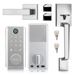 Umiksmart Door Lock With Handle 7 1 Keyless Entry Fingerprint L.... Fixed Price $116.65.