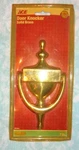 New Package Ace Solid Brass Door Knocker 7 Inch 5300504 Aldaba Old Stock. Fixed Price $7.95.