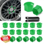 Surosha 20PC 17MM Lug Nut Covers Green Removal Tool Anti-rust Caps. Fixed Price $20.00.