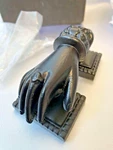 Door Knocker King Hand. Easy Fixing. Original Black Country Box. Fixed Price $46.95.