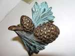 Hidden Doorbell Collection - Solid Brass Pine Cone New Open Box. Fixed Price $19.99.