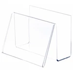 Plymor Clear Acrylic Deluxe Postcard Holder & Display, 6" W 4.25" 4.5". Fixed Price $73.06.