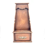 Vintage Broan Chime 984 Large Faux Wood Brass Pull Shelf Doorbell Mcm. Fixed Price $94.99.