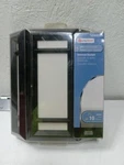 New Utilitech Black Frame Wireless Universal DOORBELL(10 Sound Options). Fixed Price $14.96.