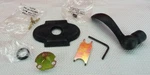 Distressed Door Handle Oil Rubbed Bronze Baldwin 5452V.402.LDM Tf. Fixed Price $37.48.