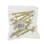 10PC 4" Solid Polished Bras Door Stops. Fixed Price $13.11.