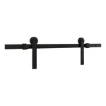 National Hardware Builder Matte Black Steel Barn Door Hanger Kit 1 Pc. Fixed Price $119.38.