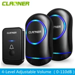 Claoner Wireless Plug & Play Waterproof Kit 1000FT, 45 Chimes. Fixed Price $12.99.