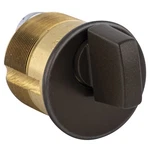 Kaba Ilco Turn Knob Mortise Cylinder D1-1/8" Adams Rite Cam Dark Bronze. Fixed Price $17.65.