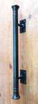 Barn Push Pull Door Handle Entrance Entry Forged Solid 16.5" Wrought Iron. Fixed Price $92.96.