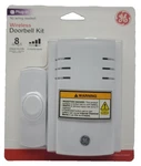 Ge Plug-in Wireless Doorbell Kit 8 Sounds 4 Volume Levels New 19299. Fixed Price $15.83.