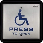 Visionis VIS-7039 Wired Handicap Stainless Steel Square Push Exit Button Switch. Fixed Price $47.52.