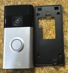 Ring Battery Doorbell Head-to-toe Video Live View Two-way Talk, 2024, 1440X1440. Fixed Price $49.99.