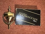 Vtg Handcrafted Engraveable Solid Brass Door Knocker Spain Box Tarnish Resist. Fixed Price $22.99.
