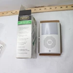 Defiant Wireless Plug-in Doorbell Kit And Push Button White. Fixed Price $23.97.