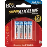 Do It Best Aaa Alkaline Battery (4-PACK) DIB837806 Sim Supply, Inc.. Fixed Price $10.03.