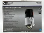 Commercial Electric 3 Led Color Changing Recessed Kit Brushed Nickel. Fixed Price $28.49.