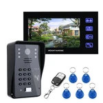 7 Inch Rfid Password Ir-cut 1000TV Line Monitor Video Door Phone Intercom Camera. Fixed Price $138.99.